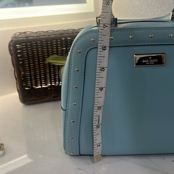 Kate Spade Light Blue Satchel. EUC - Picture 10 of 16